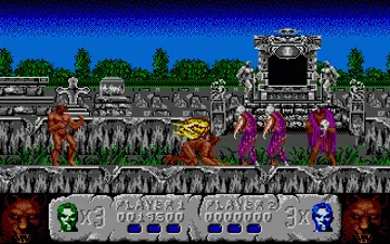 Altered Beast_Disk1 screen shot game playing